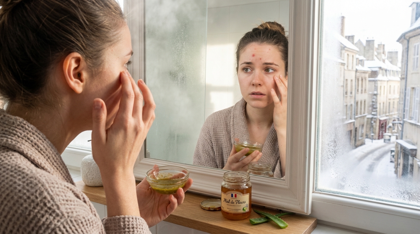Un bouton qui sort avant un rendez-vous important ? Ce duo naturel de cuisine le fait dégonfler en 48h