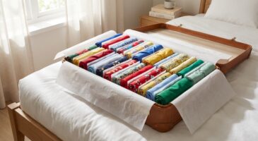 Valise : cette erreur de pliage que tout le monde fait ruine vos robes, la méthode simple pour les garder sans plis