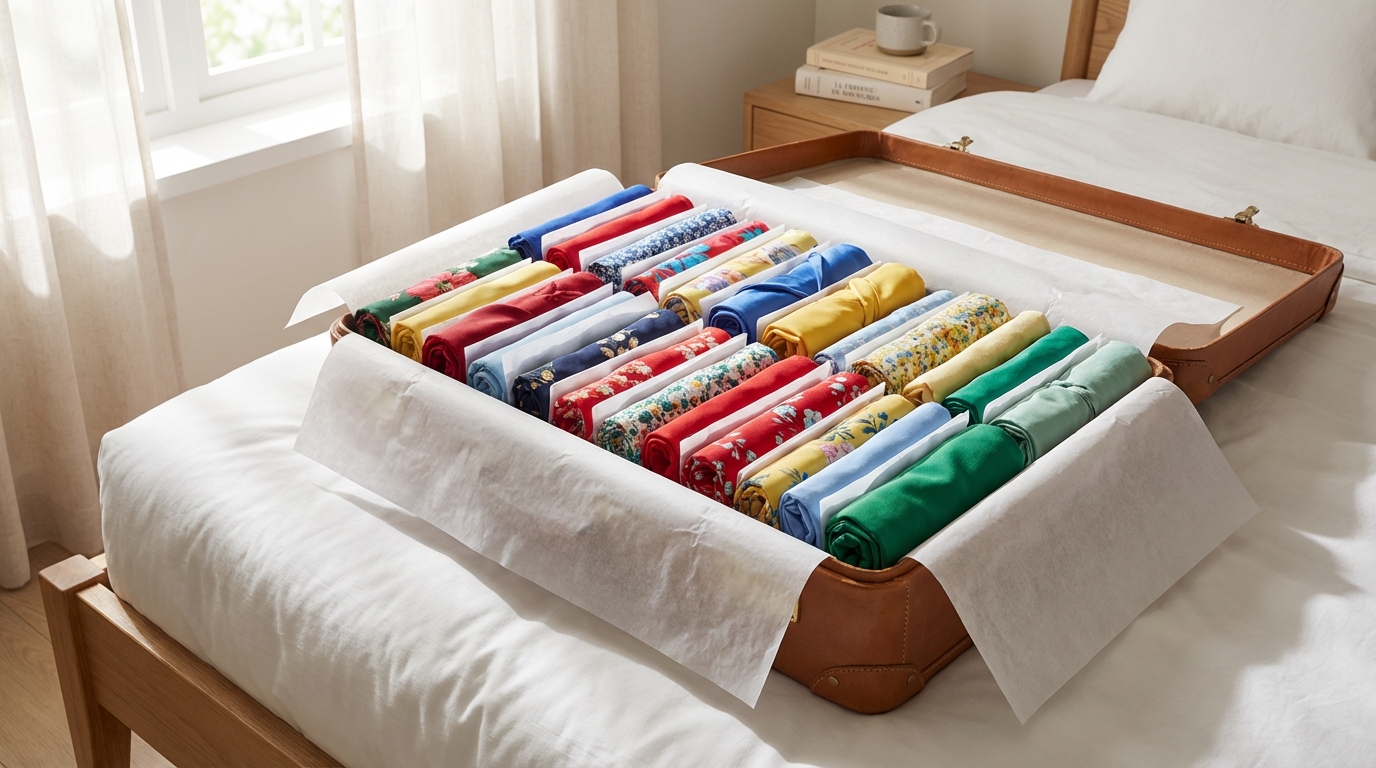 Valise : cette erreur de pliage que tout le monde fait ruine vos robes, la méthode simple pour les garder sans plis