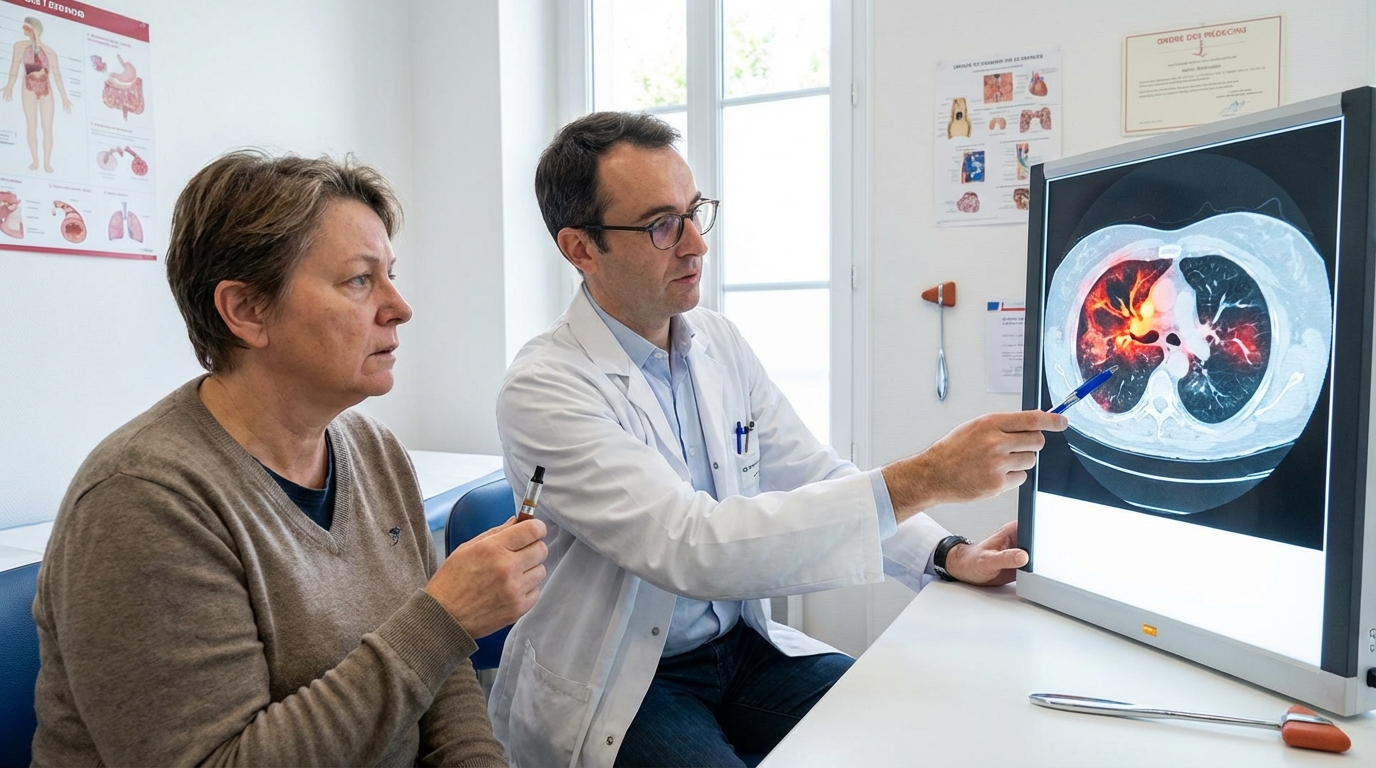Vapoter sans nicotine n’est pas sans danger : ce que les pneumologues voient aujourd’hui dans vos poumons