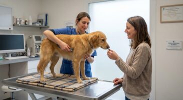 Vétérinaires face aux chiens terrorisés : ce geste simple à préparer avant la consultation change tout