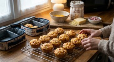 Voici les muffins jambon-fromage du dimanche soir qui peuvent enfin sauver vos déjeuners de semaine au bureau