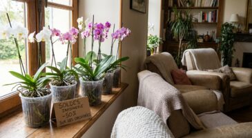 Vos orchidées méritent mieux : ce cache-pot en promo en ce moment chez Truffaut à 5,99 € peut stopper les dégâts