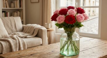 Vos roses fanent en 2 jours ? Ce soda transparent à moins d’1 € peut les garder éclatantes plus d’une semaine