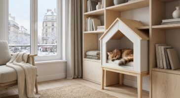 Votre chat dort encore dans un carton ? Ce mini-meuble Gifi à moins de 20 € risque de lui faire oublier le reste