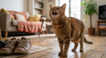 Votre chat fait cette grimace bouche ouverte en reniflant : la vraie raison cache un étonnant super-pouvoir