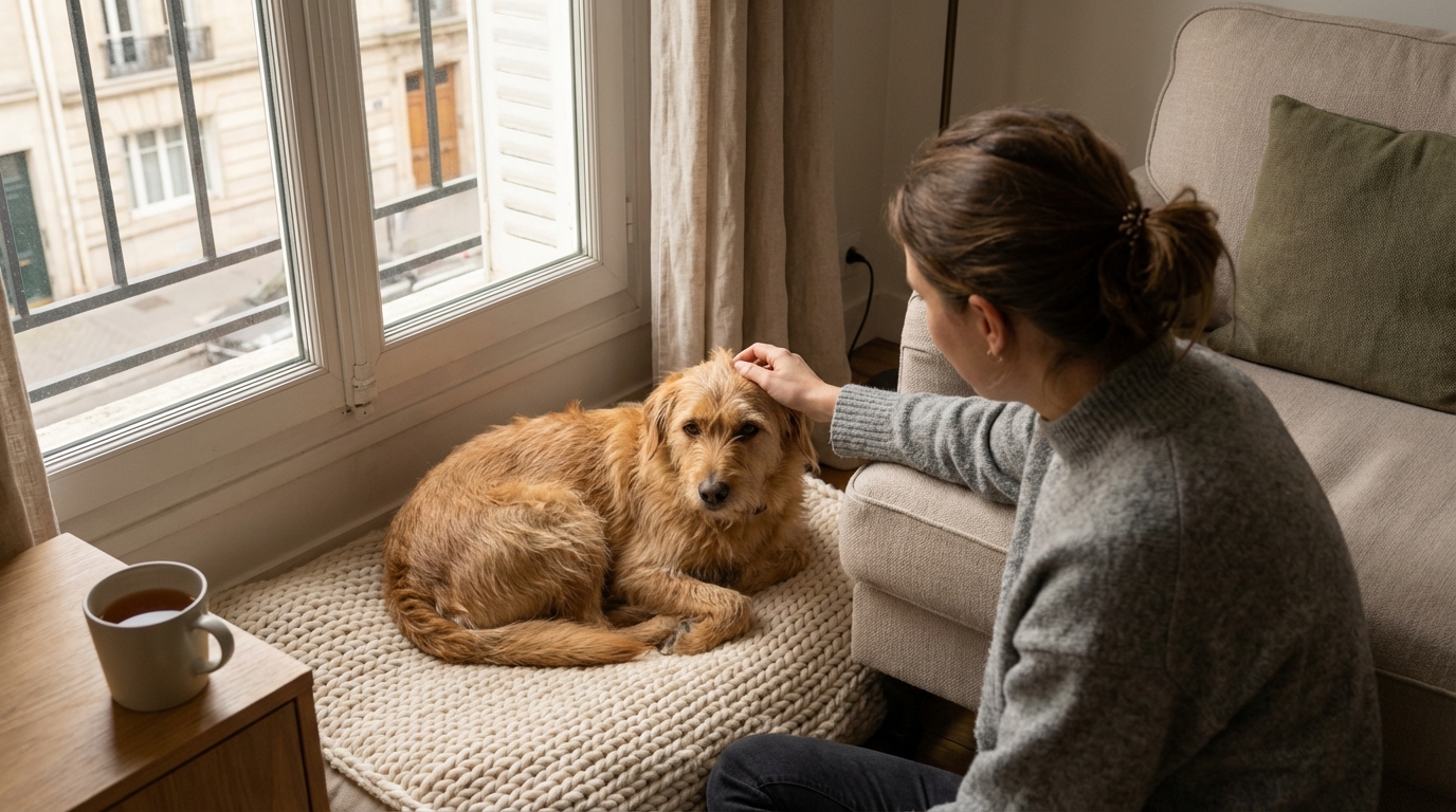 Votre chien n&rsquo;obéit plus après une grosse peur ? Cette réaction cachée de son cerveau change tout pendant 72 heures