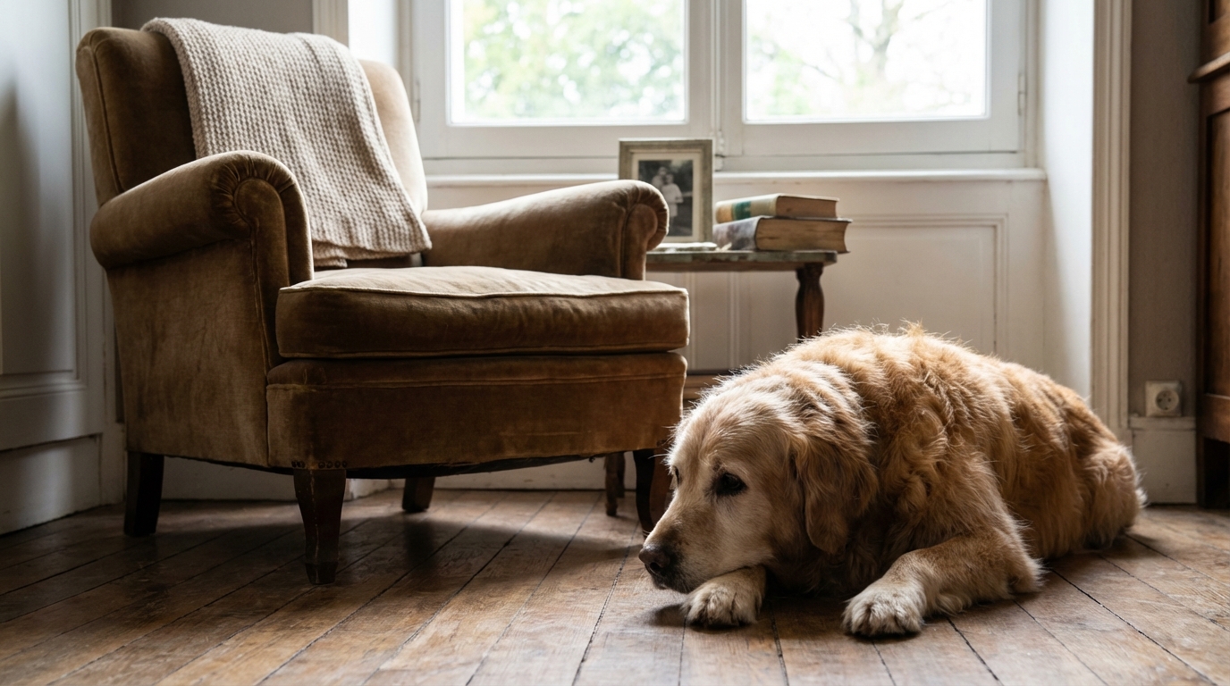 Votre chien peut-il mourir de chagrin après la perte de son maître ? Ce détail souvent négligé inquiète les vétérinaires