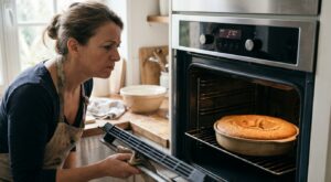 Votre gâteau s’affaisse toujours au milieu ? Ce minuscule oubli avec le four avant d’enfourner se corrige en 2 minutes