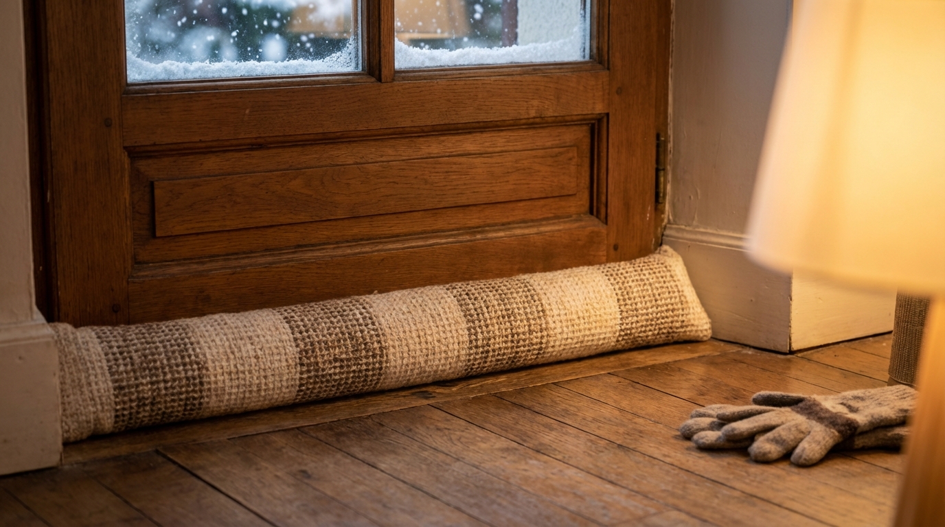 Votre porte d’entrée laisse filer le chaud ? Ce geste à moins de 10 € peut enfin alléger votre facture de chauffage