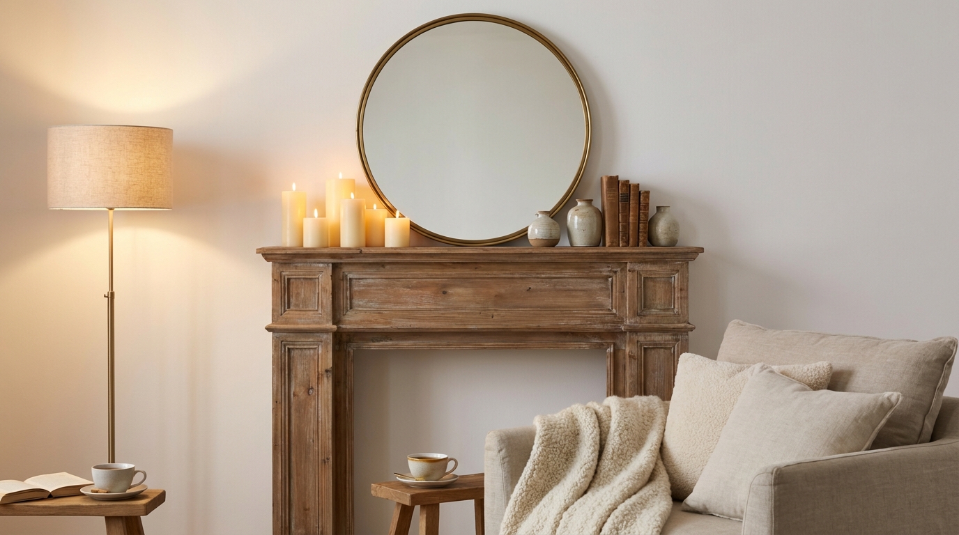 Votre salon manque de charme : ce manteau de cheminée B&M à moins de 50 € crée un effet waouh cet hiver