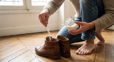 Vous en avez marre des pieds qui glissent dans vos chaussures ? Ce mélange maison dans un bocal change tout