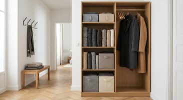 Vous entassez vos manteaux partout ? Cette façon japonaise de les ranger libère jusqu’à 40 % de place dans votre entrée