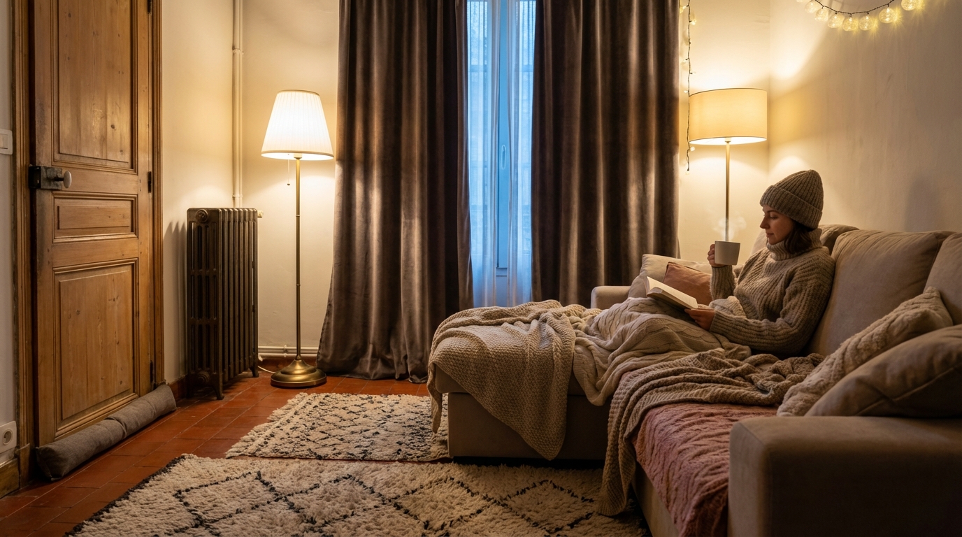 Zéro chauffage depuis 2 ans : ces gestes à moins de 10 € qu&rsquo;elle fait et qu&rsquo;il faut copier avant l&rsquo;hiver