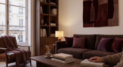 Adieu chêne clair et vert sauge : cette alliance bois et couleurs profondes va bouleverser vos intérieurs en 2026