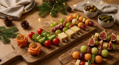 Apéro de Noël : ces brochettes froides à préparer la veille vont sauver votre soirée, 12 idées bluffantes