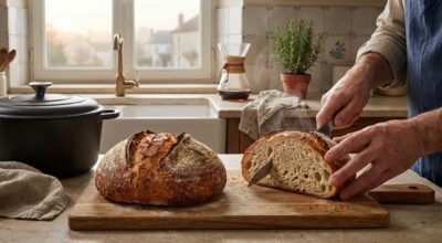 Arrêtez de rater votre pain au levain maison : cette méthode donne une mie moelleuse et une croûte qui claque