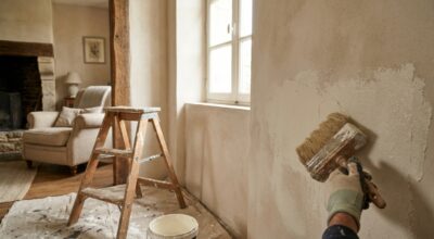 Avant de repeindre votre salon, testez cette peinture naturelle d&rsquo;autrefois : le rendu texturé change tout