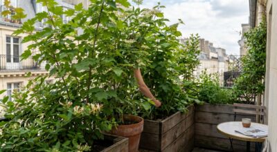 Balcon écrasé par la chaleur ? Cette technique japonaise le transforme en mini-forêt fraîche et vivante