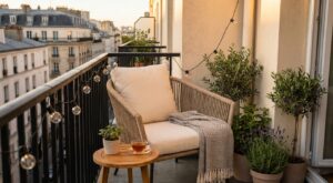 Balcon minuscule : ce fauteuil en cordage B&M à 24,99 € crée un vrai coin détente dehors (tout le monde se l’arrache)