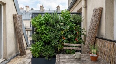 Balcons : pourquoi les canisses disparaissent au profit cet aménagement végétal qui cache même un potager