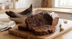 Banana bread sans beurre : cet ingrédient acide méconnu transforme la recette en gâteau ultra moelleux