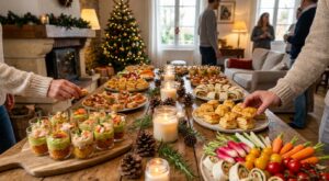 Buffet apéritif de Noël pas cher : ce plan malin à moins de 6 € par personne bluffe tous vos invités