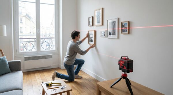 Cadres de travers, étagères bancales : ce gadget Action à moins de 18 € fait oublier votre niveau à bulle
