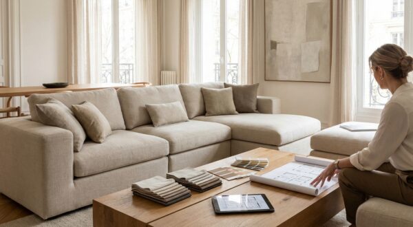 Canapé : avant d&rsquo;en racheter un, regardez ce modèle modulable AMPM que même les décorateurs attendaient