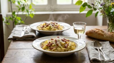 Carbonara sans pâtes : ce légume de printemps crémeux et léger qui bluffe tous les invités ce soir