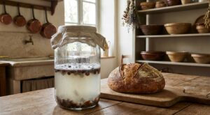 Ce bocal de fruits secs fait lever un pain maison sans sachet : la méthode infaillible de grand-mère