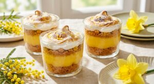 Ce dessert au citron en verrine fait revenir toutes les verrines vides : les 4 gestes à maîtriser absolument