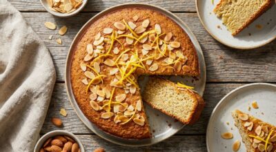 Ce gâteau citron-amande sans un ingrédient clé est le plus fondant que j’ai jamais osé préparer
