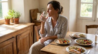 Ce geste à 0 € avant le repas fait baisser votre appétit sans régime, mais presque personne ne l’utilise