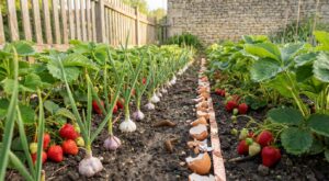 Ce simple ingrédient de cuisine à planter entre vos fraisiers va stopper les limaces avant qu’elles n’attaquent tout