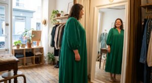 Cette astuce avec les robes à manches ballon en fait un aimant à compliments si vous les avez bannies