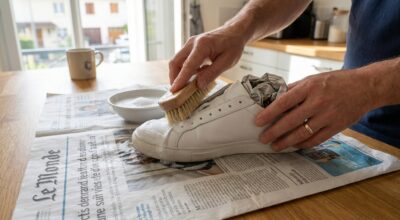 Cette erreur que tout le monde fait avec ses baskets blanches les ruine : je l’ai arrêtée, elles sont comme neuves