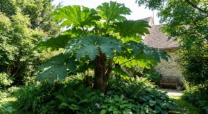 Cette plante tropicale géante a envahi mon jardin : pourquoi un seul pied suffit pour toute une vie