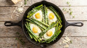 Cette poêlée à 5 ingrédients aux asperges cache un geste interdit avec le parmesan qui ruine tout le fondant