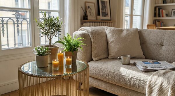 Coin canapé qui plombe votre salon : ce meuble industriel Maisons du Monde à 39,99 € change tout sans travaux