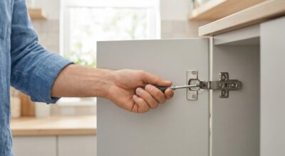 Cuisine : ne supportez plus vos portes de placard de travers, ce réglage méconnu en 3 axes change tout