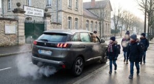 Devant l’école ou au supermarché, ce réflexe de laisser le moteur allumé peut vous valoir une amende salée
