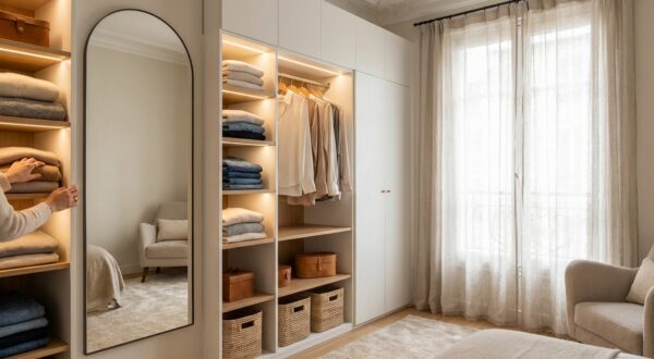 Dressing Ikea PAX : cette astuce déco change tout et donne une allure de boutique chic sans sur-mesure