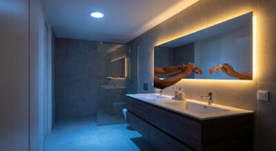 Elle paraît moderne, mais cette lumière très blanche est une catastrophe pour votre salle de bain et votre teint