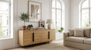 En ce moment, ce buffet Conforama en promo -200 € transforme votre salon en déco de magazine, si vous pensez à ce détail