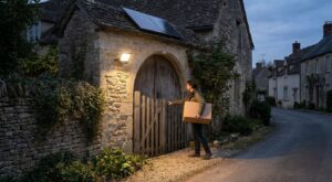 Entrée dans le noir : cette lampe solaire à moins de 10 € chez E.Leclerc s&rsquo;installe sans câble et surveille la maison