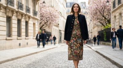 Fini le minimalisme : cette robe de grand-mère revient en force ce printemps, vous allez la voir partout