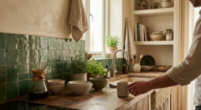 Finis les murs de cuisine lisses : cette nouvelle texture tendance redonne enfin une vraie âme à la pièce en 2026