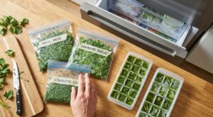 Herbes aromatiques fraîches : ce geste au congélateur les garde parfumées 6 mois au lieu de finir à la poubelle