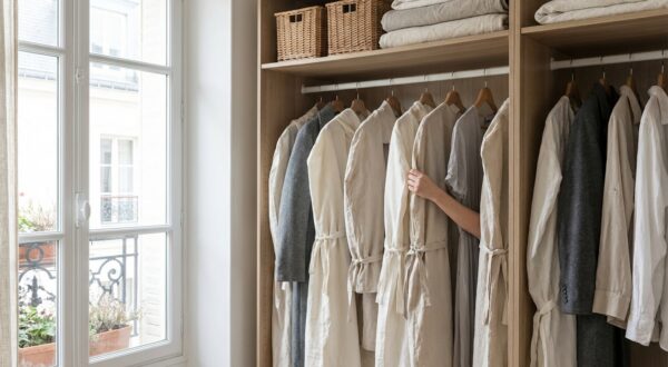 Housses plastiques : ce linge de lit oublié protège mieux vos vêtements et change tout sans rien acheter